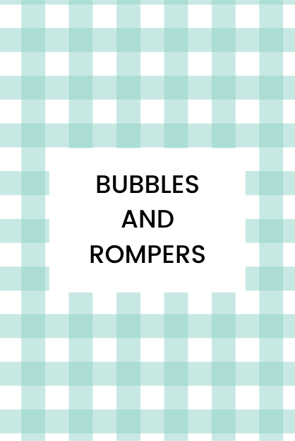Girls Bubbles, Sunsuits, & Rompers