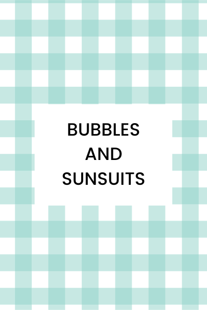 Boys Bubbles and Sunsuits
